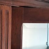 Vintage Parisian glass cabinet.