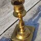 Pair of English golden candle holders