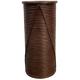Rattan wicker bamboo pencil reed umbrella stand or basket, 1970s