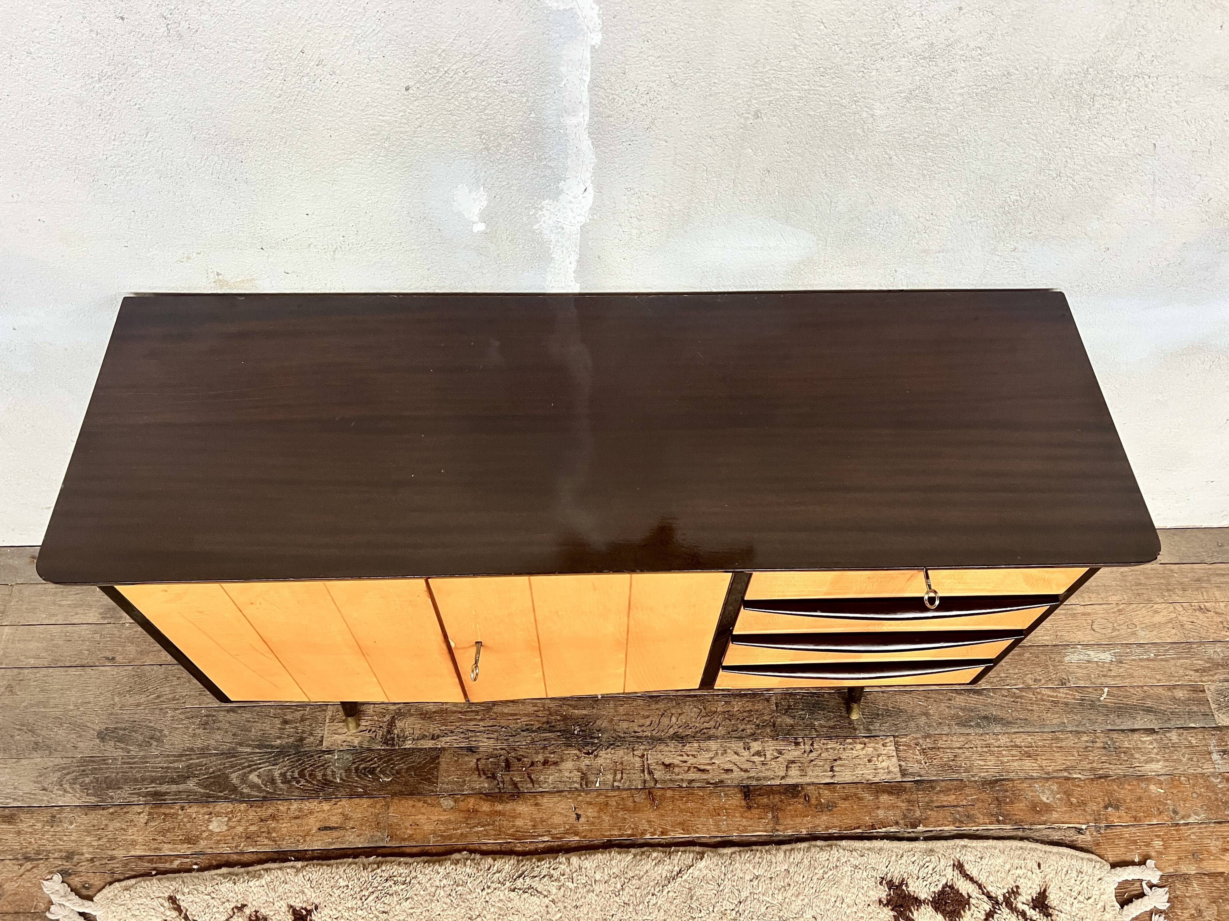 Vintage Scandinavian sideboard from the 1960s