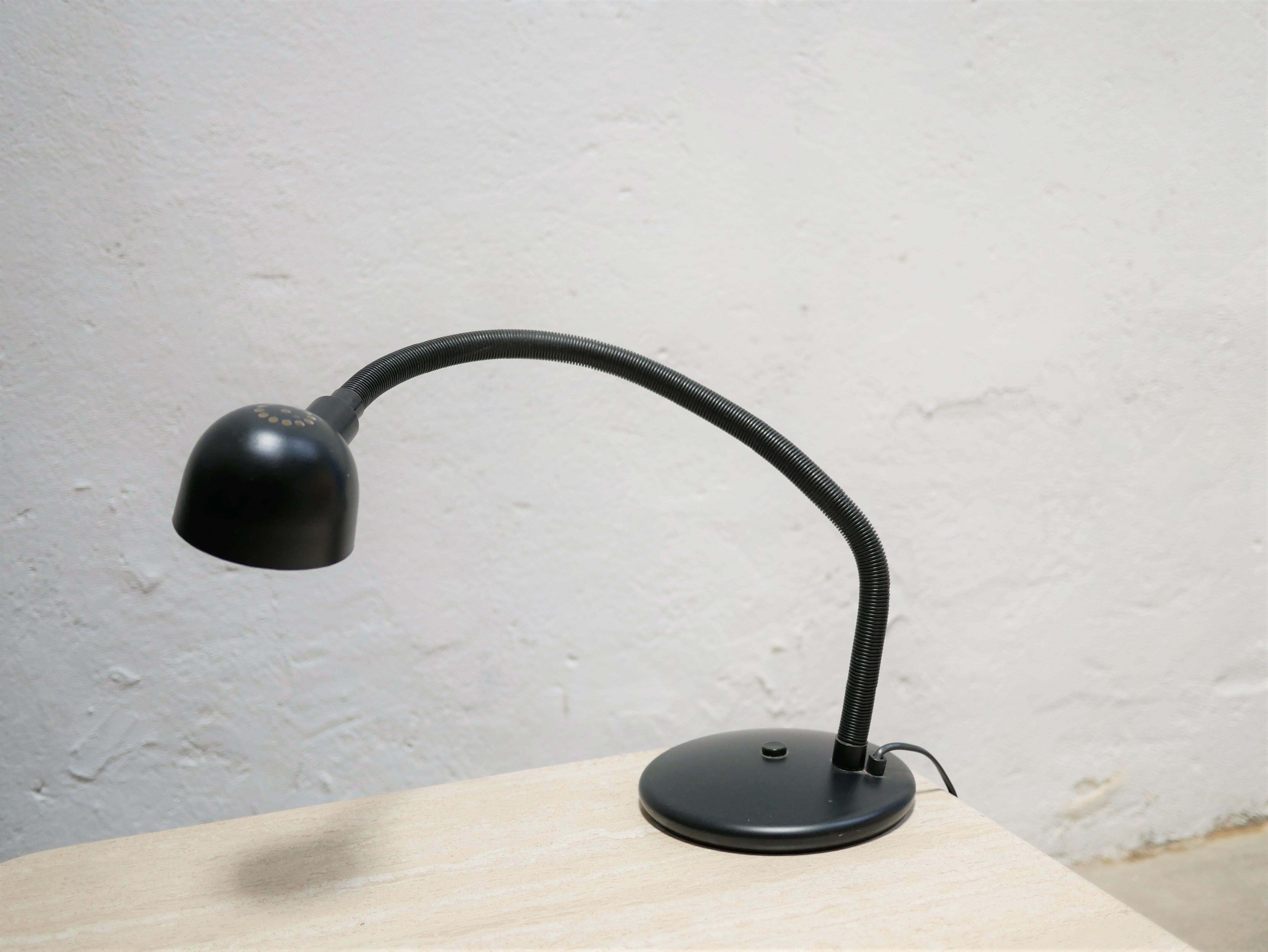 Black Vintage Hebi Snake Desk Lamp