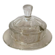 Old jam maker with thick glass facets