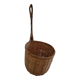 Vintage woven wicker pan