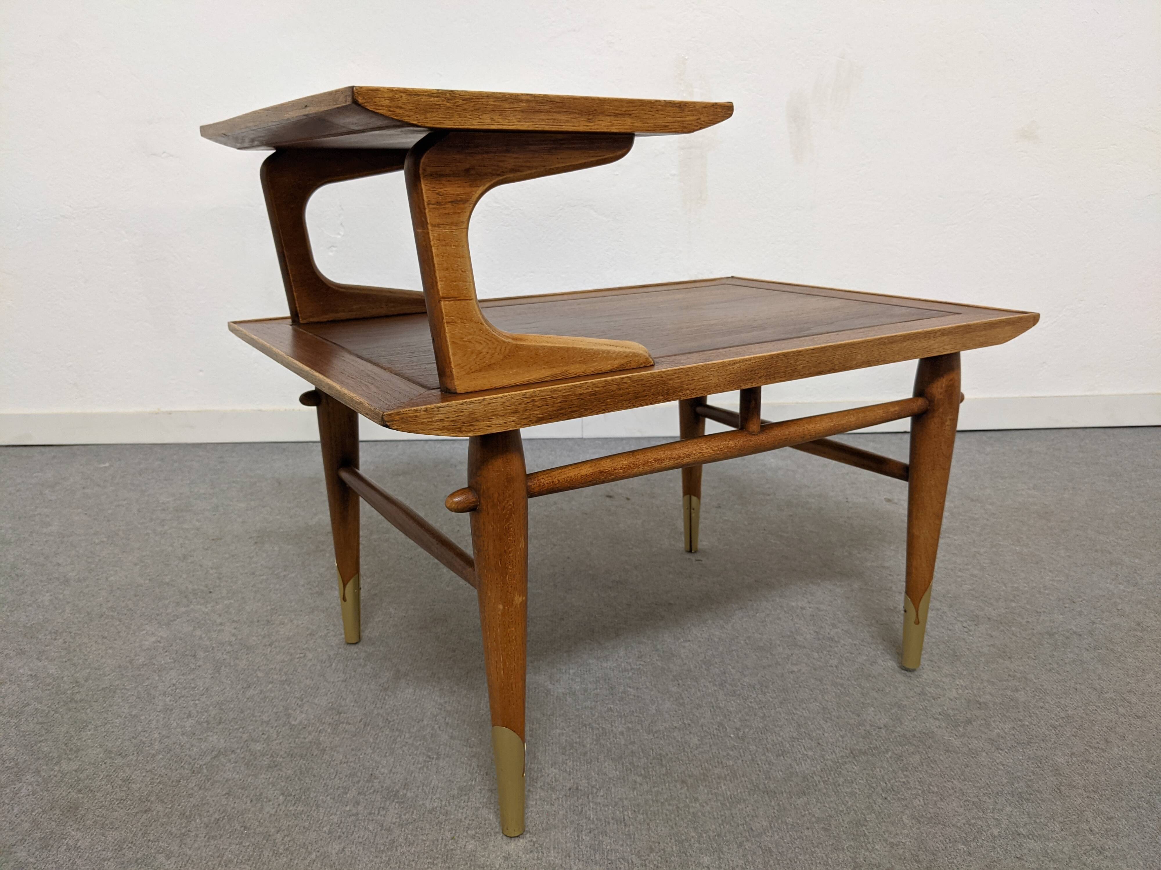 Modernist coffee or side table by Lane Furniture, USA circa 1950.