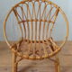 Fauteuil pour enfant en rotin