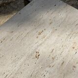 1970 rectangular travertine coffee table