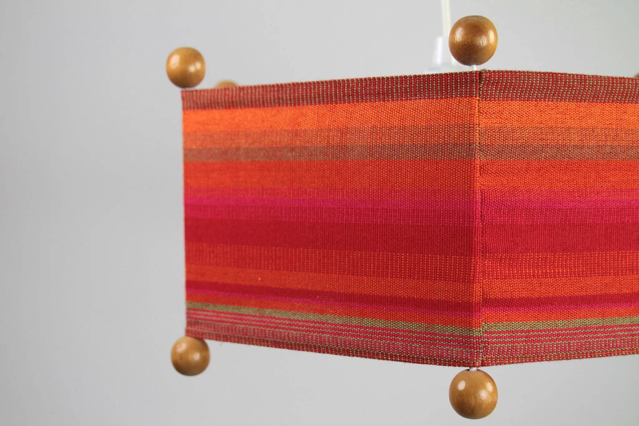 Hexagonal Pendant Lamp, North Sweden — 1960s/1970s
