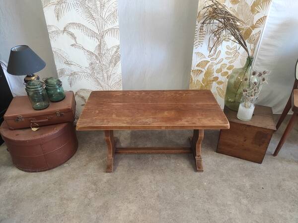 Old converted monastery table