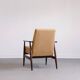 1960 Henryk Lis Mid Century Armchair in Yellow