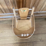 Doll high chair from the 20th century, convertible into a walker (deliverable)