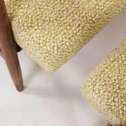 Pair de fauteuils vintage vert nébuleuse années 1970