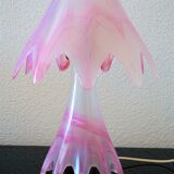 Lamp of the 70s in design glass