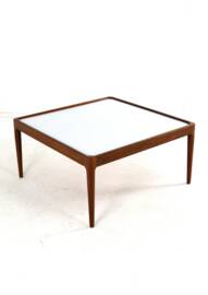 Square coffee table with reversible top 'Hilleberg' - mid century modern