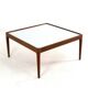 Square coffee table with reversible top 'Hilleberg' - mid century modern