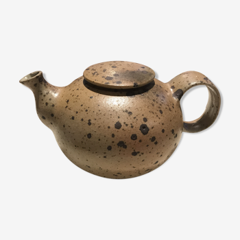 Robert Deblander stoneware teapot, cooking with wood