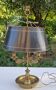 Lampe bouillotte style Empire en bronze et tôle