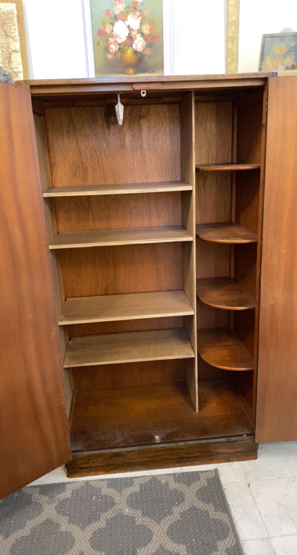 English student wardrobe cabinet 1950
