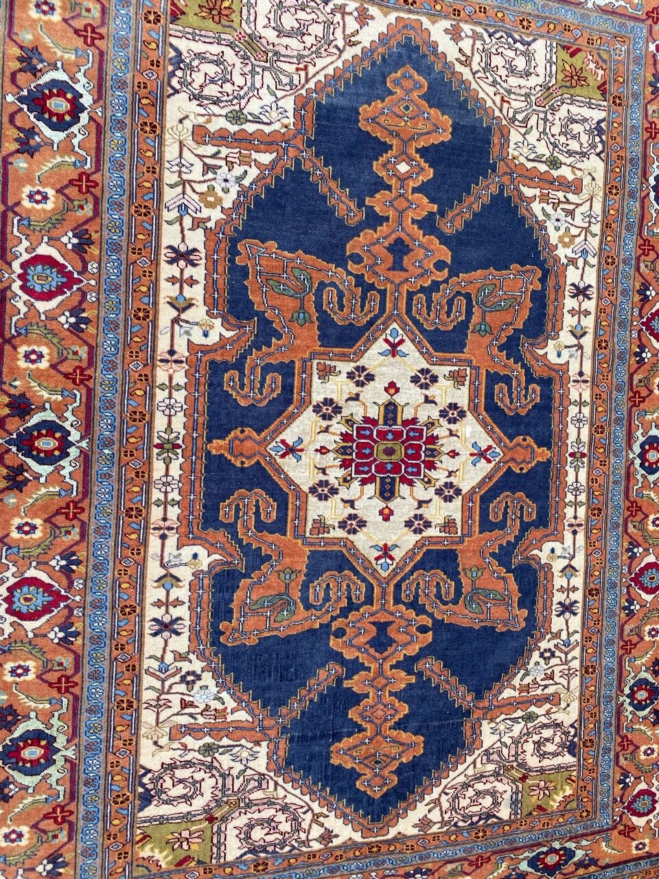 Tapis vintage persan ghouchan extra fin 139x216 cm