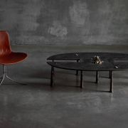 Table basse en fer brutaliste de Thomas Serruys, Belgique, 2019
