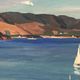 "View of the AGUAY Bay" Oil on canvas by Edmond ASTRUC 20th century