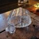 Molded glass carafe – perfume bottle style – 1970s–1990s