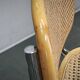Italian Cesca B32 Style Cane and Chrome Cantilever Chair, 1970s