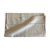 Drap en toile de lin 1960 linge de réserve 1 pers
