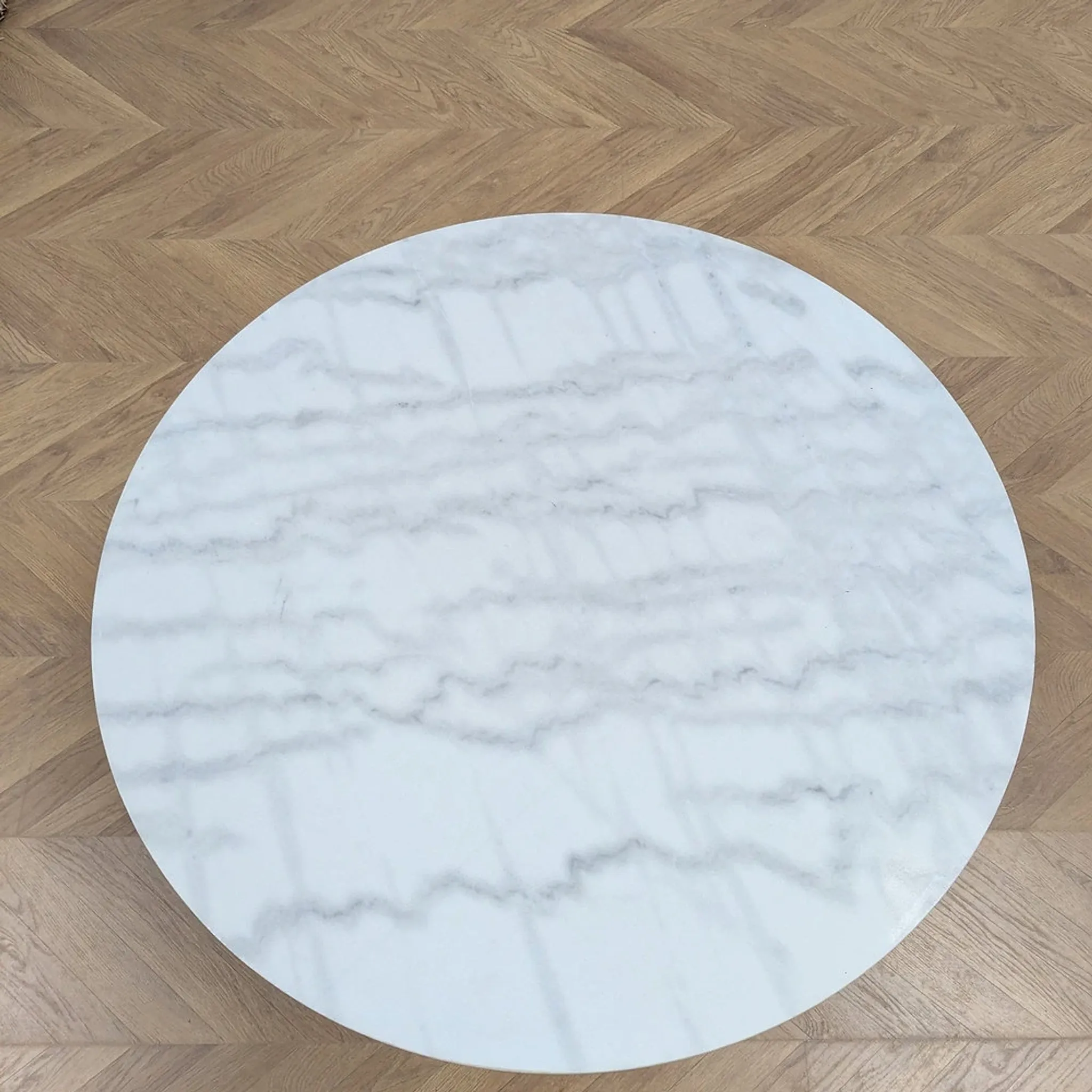 AKA Wattenheimer coffee table from the 1960s, marble and aluminium cast.