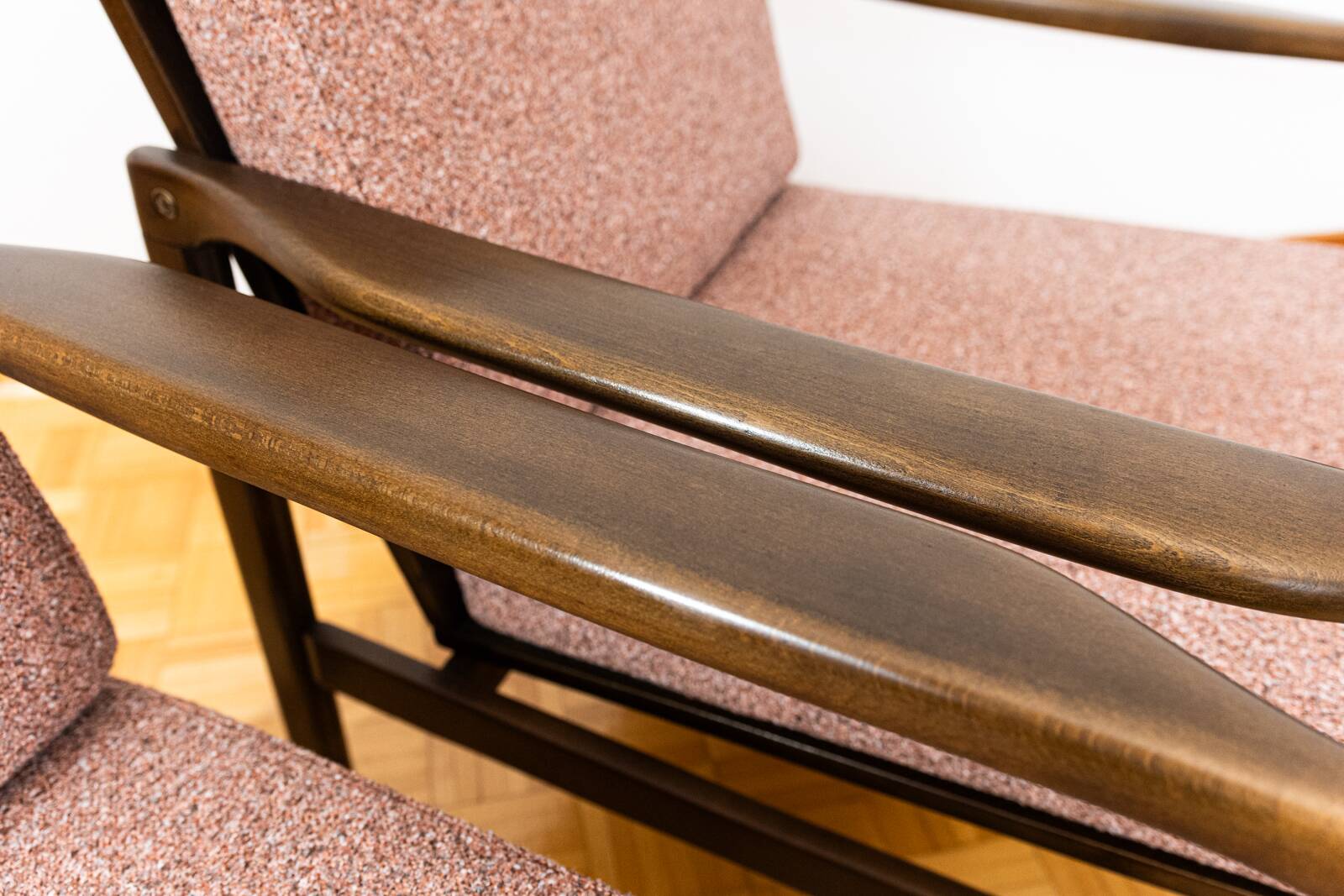 Pair Of Mid Century Armchairs B7522 By Zenon Bączyk, Poland, 1960's