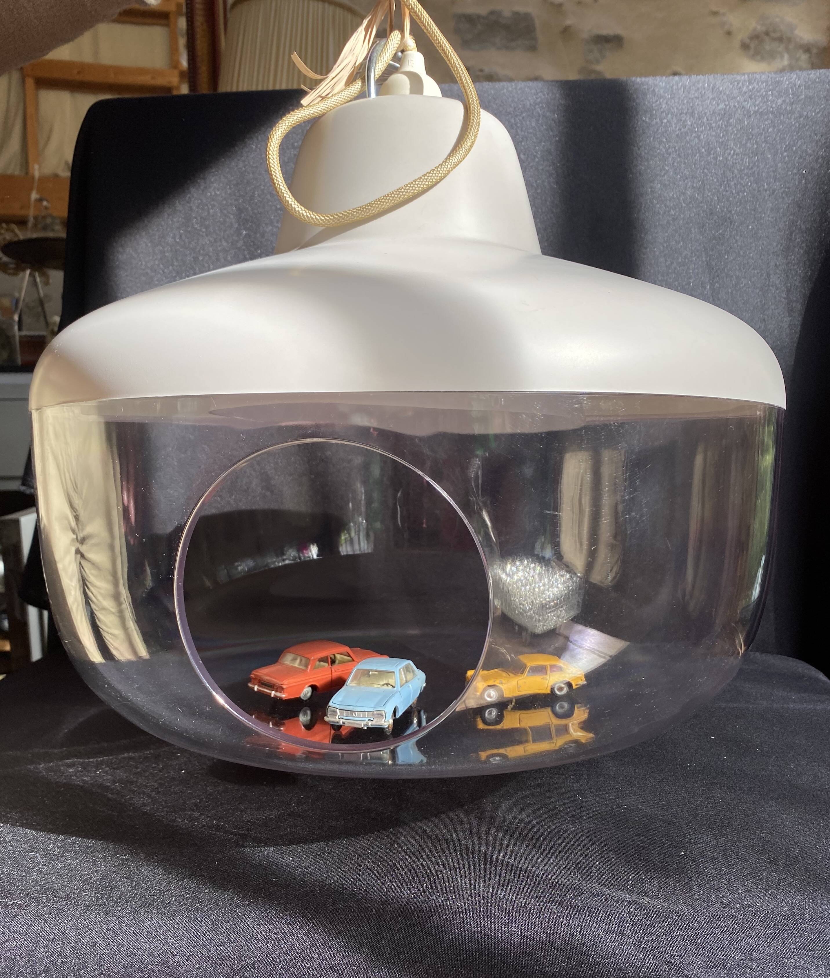 Pendant light, Favorite Things, white, cloud, Ø45cm - Eno studio