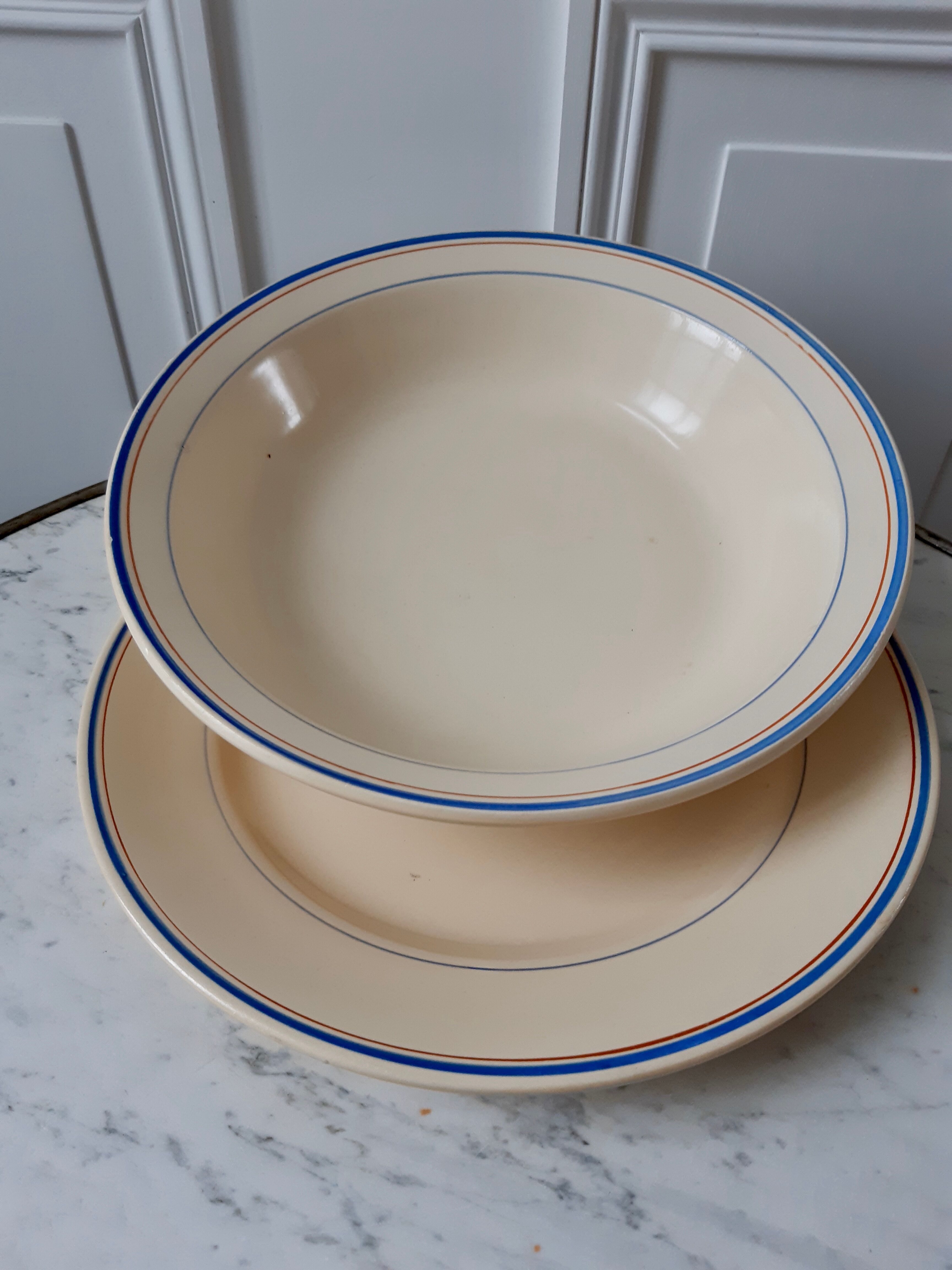 Duo of dishes Moulin des Loups