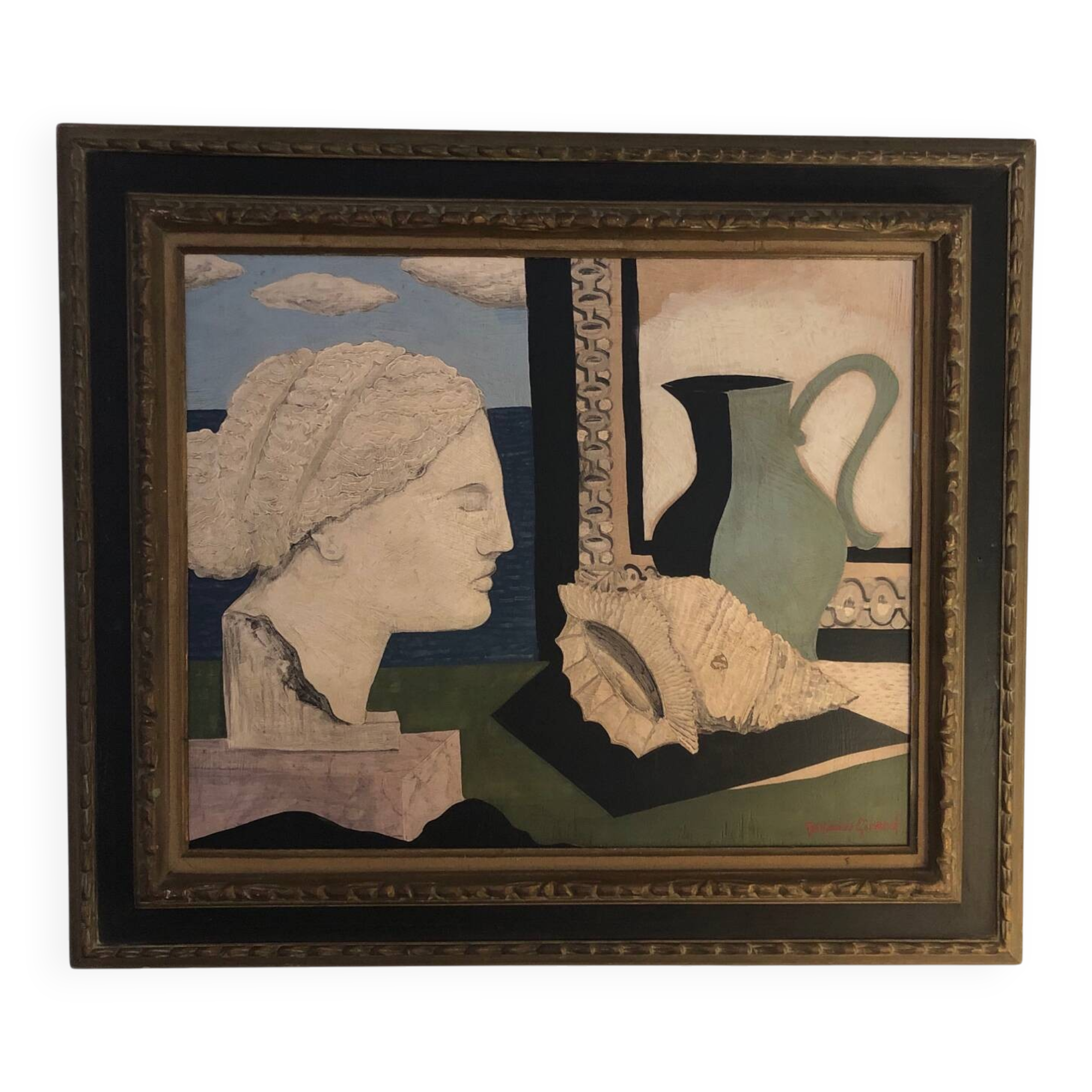 Large panel painting