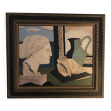 Large panel painting