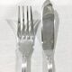Christofle - cross ribbon fish cutlery