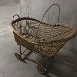 Cradle 60s rattan