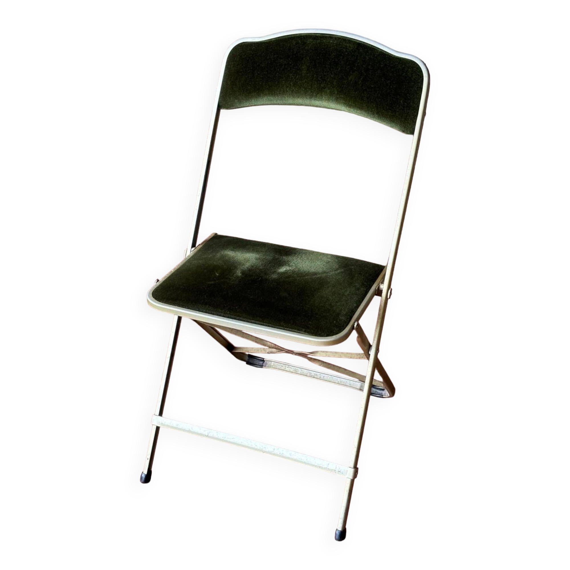 Chaisor velvet folding chair