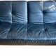 SMALA black leather sofa by Ligne Roset