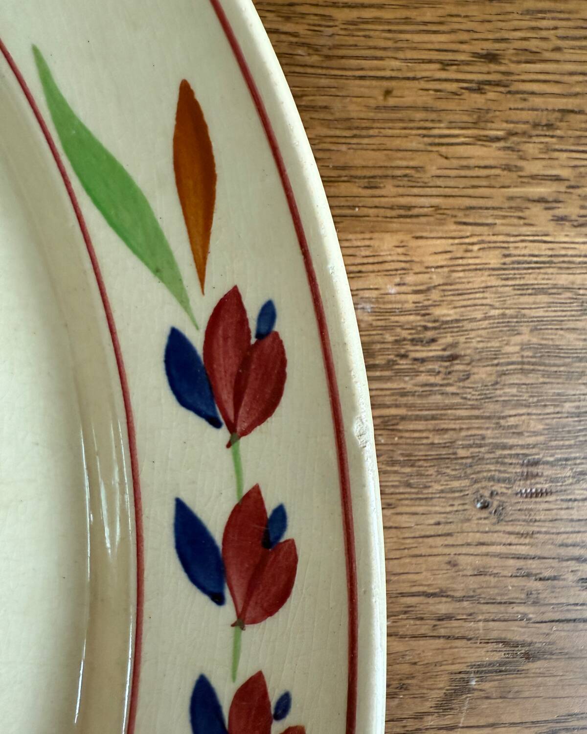 Gien Jeannine ironstone oval dish