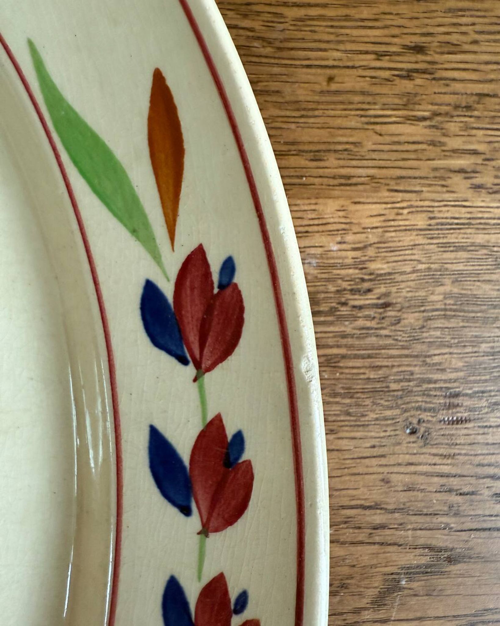 Gien Jeannine ironstone oval dish