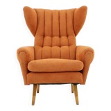 1960s Wing Chair, Czechoslovakia