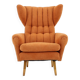 1960s Wing Chair, Czechoslovakia