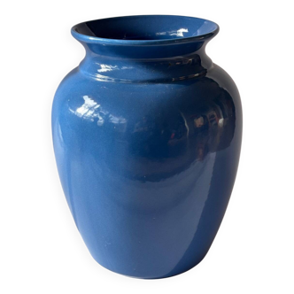 Blue ceramic vase 26cm