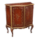 Vintage bar cabinet in baroque style, gilded wood, Italy, 20th century.