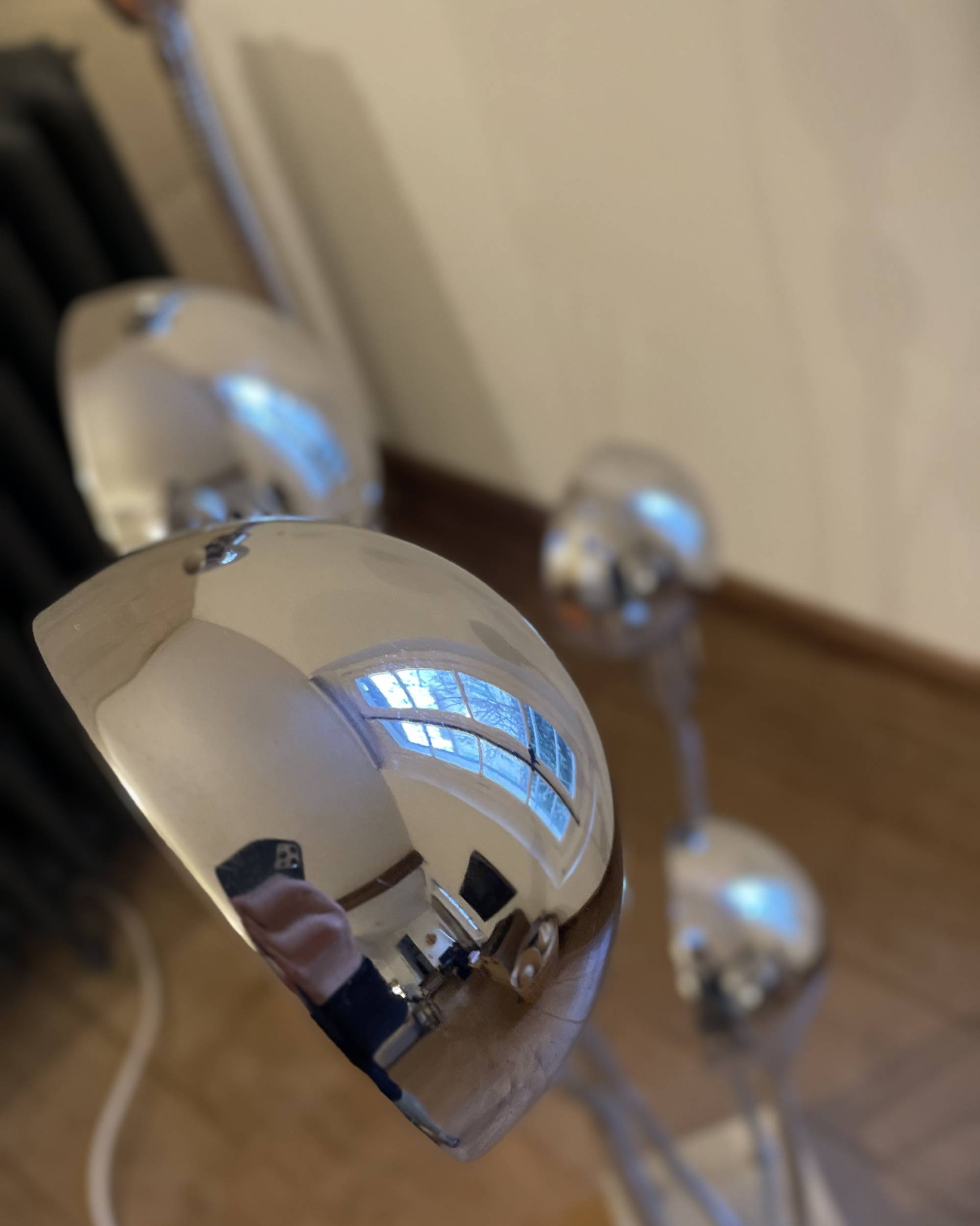 Pierre Folie floor lamp model Hydra edition Jacques Charpentier (1970)