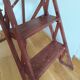 Wooden painter's stepladder