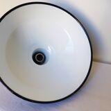 Industrial pendant light in enamelled sheet metal 2106159