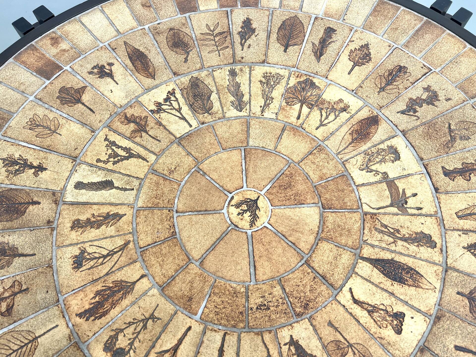 "Les Herbiers" coffee table by Roger Capron