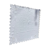 Tablecloth monogram LF square English embroidery