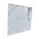 Tablecloth monogram LF square English embroidery