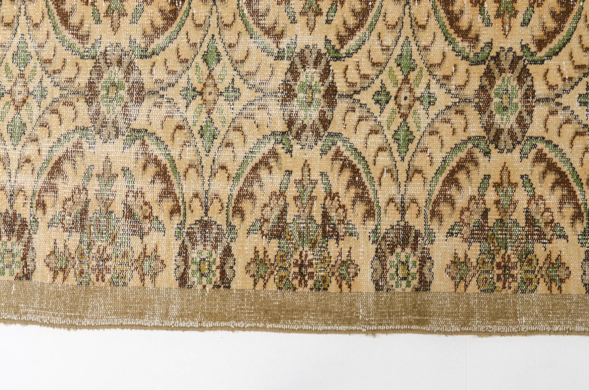 Vintage Floor Handmade Turkish Rug sku1062